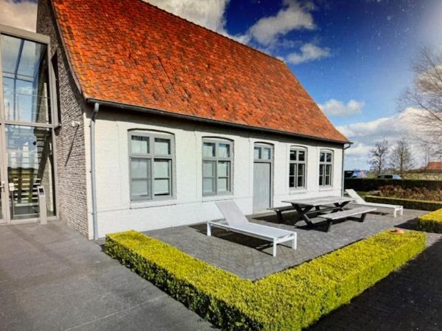 Schravenhoek Met Indoorzwembad En Sauna Veurne Exterior photo